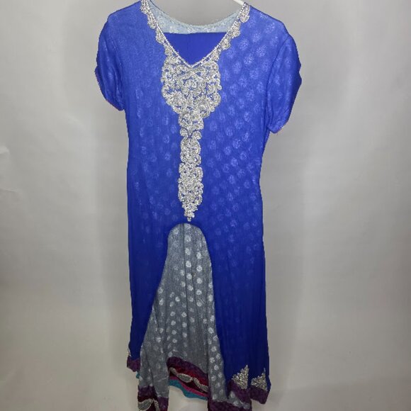 Long Dress Pakistani / Indian Suit Small - Picture 2 of 6